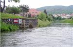 Označení nad jezem