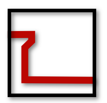 kolmý s přesahem kolmý s přesahem